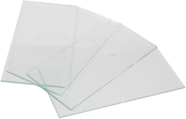 Verre transparent pour masque de soudeur